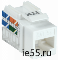 ITK Модуль Keystone Jack кат. 5E UTP 110 IDC 90 град.