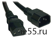 ITK Кабель электропитания PDU 3х1,5 2М с разъёмами С19-C20
