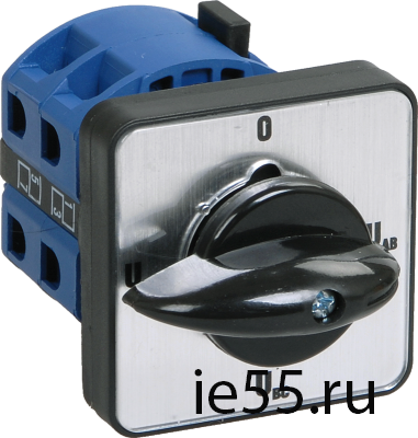 Переключатель кулачковый ПКП25-22 /У 25А "1-2" 2Р/400В  ИЭК