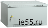 ITK Шкаф LINEA WE 15U 600x600мм дверь металл серый