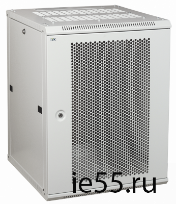 ITK Шкаф LINEA W 15U 600x600 мм дверь перфорированная, RAL7035
