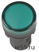 Лампа AD22DS(LED)матрица d22мм зеленый 36В AC/DC  ИЭК