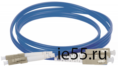 ITK Оптический (патч-корд), MM, 50/125 (OM4), LC/UPC-SC/UPC,(Duplex),15м