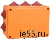 Коробка расп. огн. ПС 150х110х70мм 6P 16мм2 IP55 10 вв. IEK