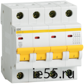 Автоматический выключатель ВА47-29 4Р 32А 4,5кА х-ка С ИЭК
