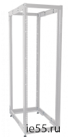 ITK 19" двухрамная стойка, 24U, 600x800 мм, серая
