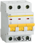 Автоматический выключатель ВА47-29 3Р  8А 4,5кА х-ка С ИЭК