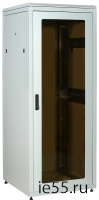 ITK LINEA N 24U 800х800мм стекл. пер. дв. задн. металл. сер.